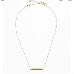 & Other Stories plate necklace